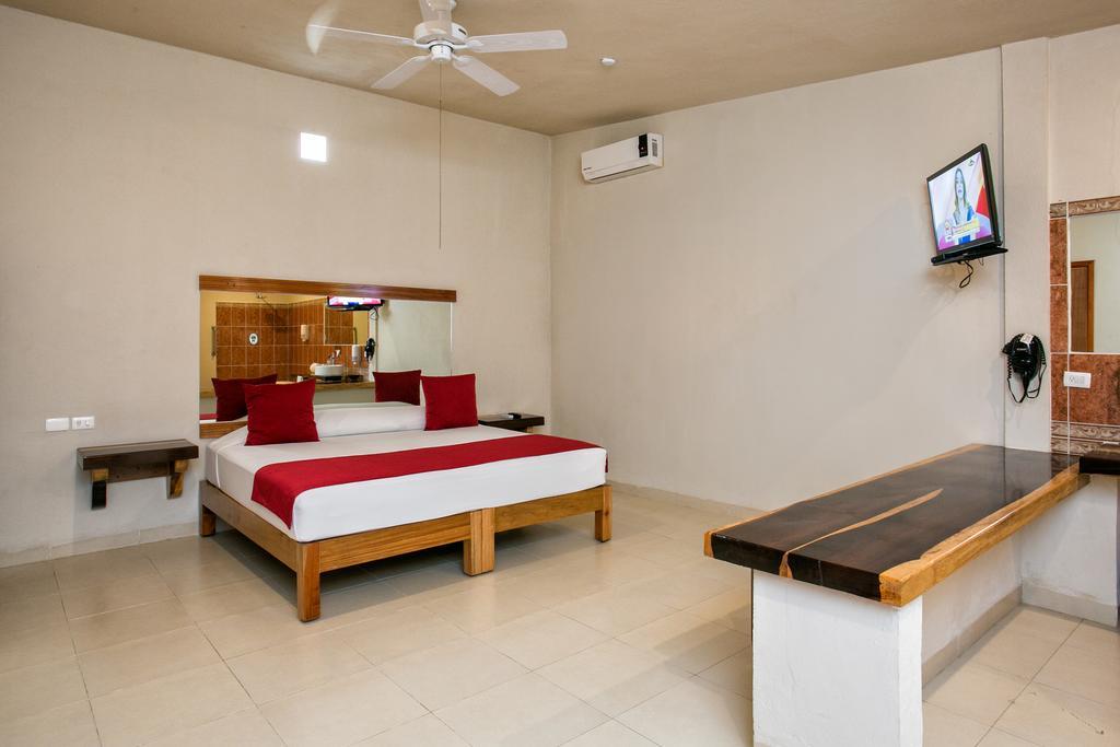 Auto Hotel Paraiso Inn Palenque Kamer foto